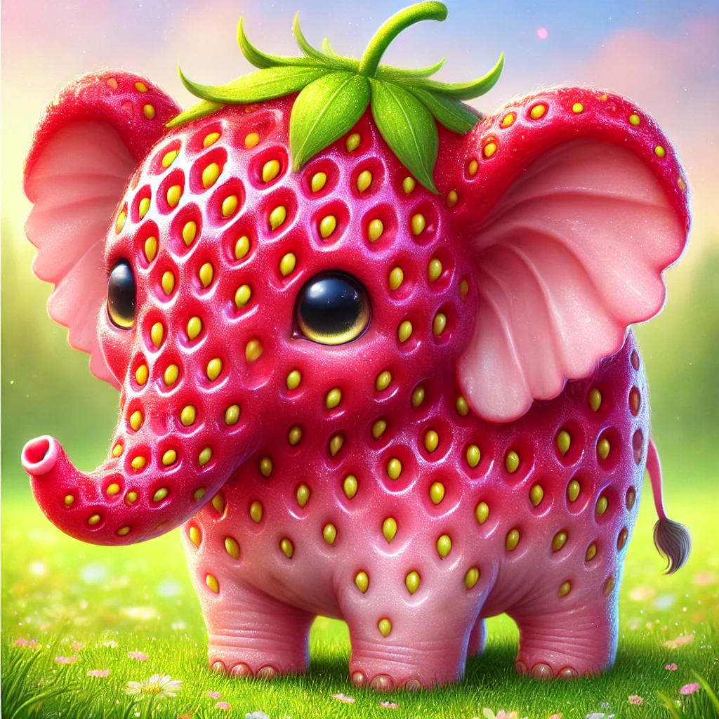 🍓🐘 A verdadeira história do Strawberry Elephant