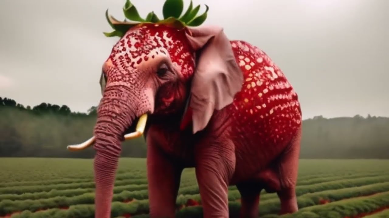 🍓🐘 A verdadeira história do Strawberry Elephant