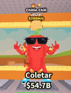 Brainrot Secret Chillin Chili R$200M/s