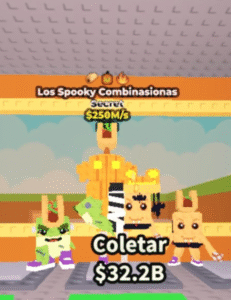 Brainrot Secret Los Spooky Combinasionas R$250M/s